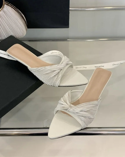 Bailamos Women Outdoor Slippers High Heel Shoes