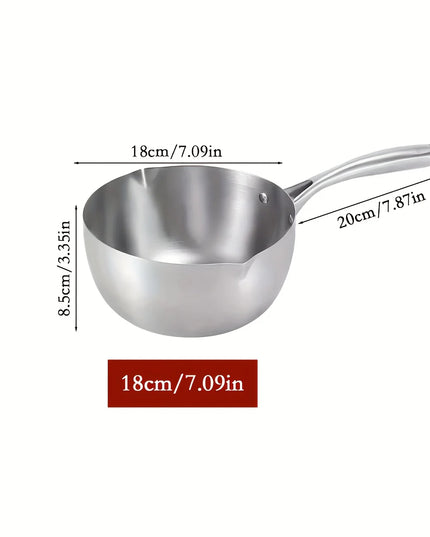 18cm Stainless Steel Saucepan Cookware