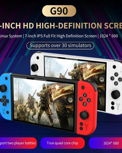 G90 7inch 64GB 4000mAh portable handheld game