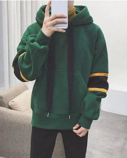 Sweatshirts for Men Loose Warm Winter Man Hoodies