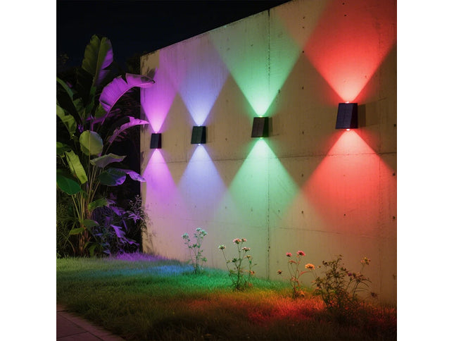 2LEDs Solar Outdoor Lights