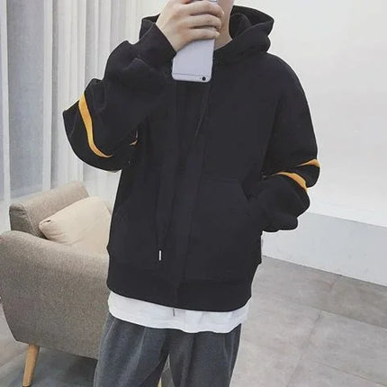 Sweatshirts for Men Loose Warm Winter Man Hoodies