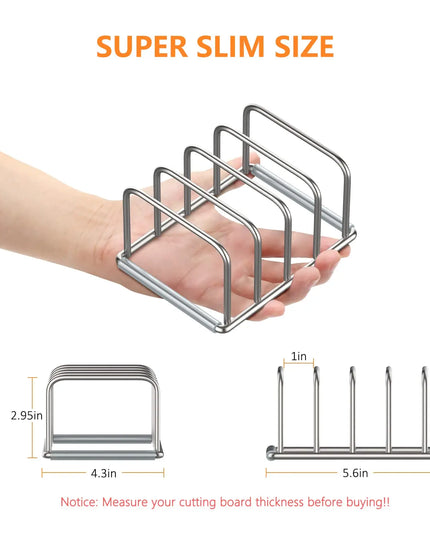 Kitchen Cabinet Organizer, Steel Cookware Holder