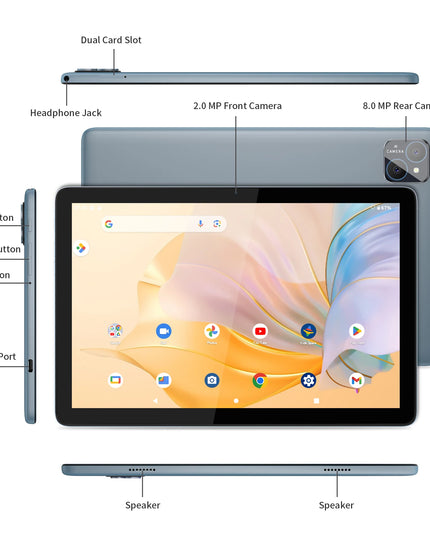 PRITOM TAB11 Android 15 Tablet 10 Inch