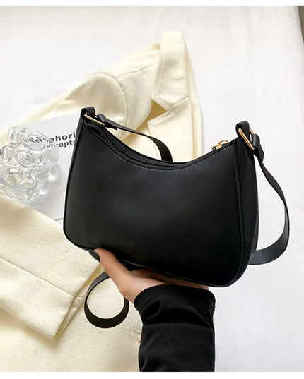 WOMEN'S Bag Underarm Bag  Handbags Retro Solid Color