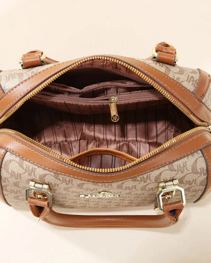 Boston handbag, a light luxury and high-end style women's messenger bag
