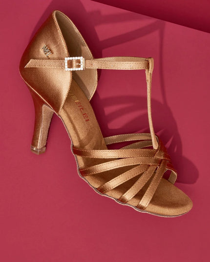 Women‘s Heel Latin Dance Shoes Flare/Cone Heel