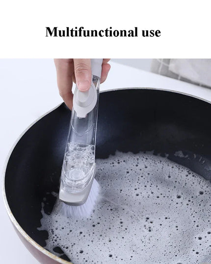 Kitchen Cleaning Brush 2 In 1 Long Handle Cleaing Brush