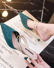 Navy Blue (Heel 5cm) / 34