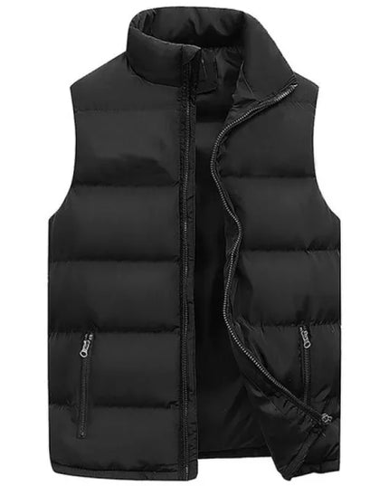 Mens Vest Jacket Warm Sleeveless Jackets Winter