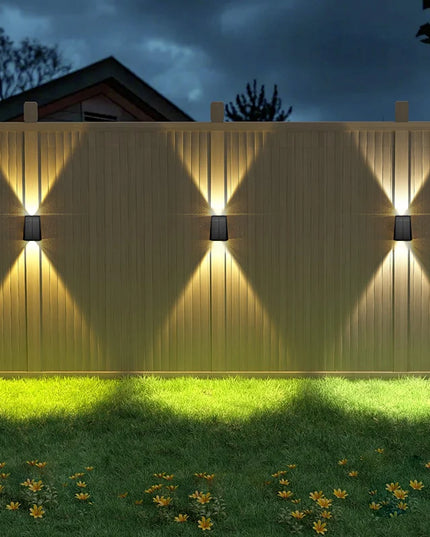 2LEDs Solar Outdoor Lights