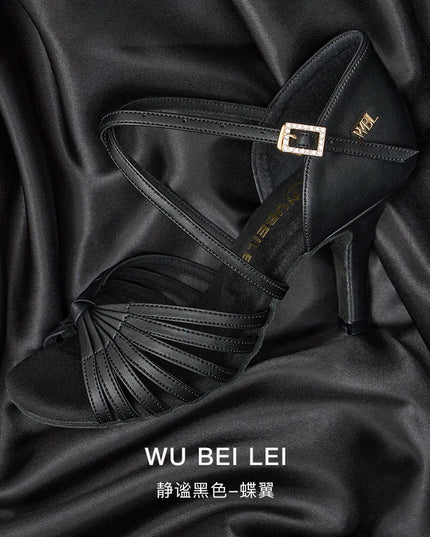 Women‘s Heel Latin Dance Shoes Flare/Cone Heel