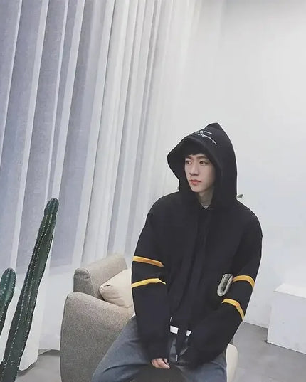 Sweatshirts for Men Loose Warm Winter Man Hoodies