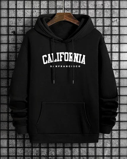 Men's hooded sweatshirt - Urban street fashion top