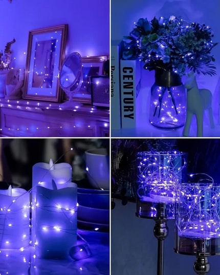 Battery Powered 10/20/30/50/100LEDs String Lights