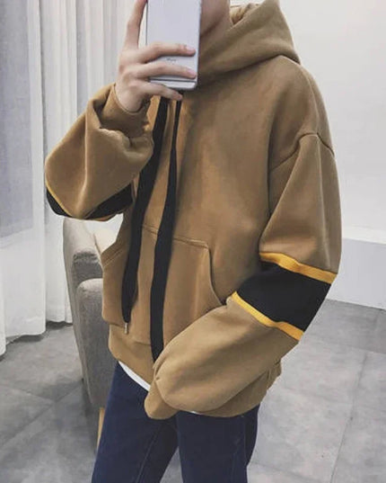 Sweatshirts for Men Loose Warm Winter Man Hoodies