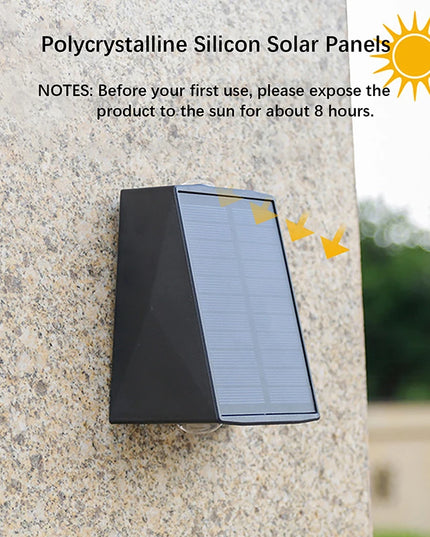 2LEDs Solar Outdoor Lights