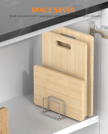 Kitchen Cabinet Organizer, Steel Cookware Holder
