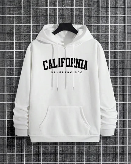 Men's hooded sweatshirt - Urban street fashion top