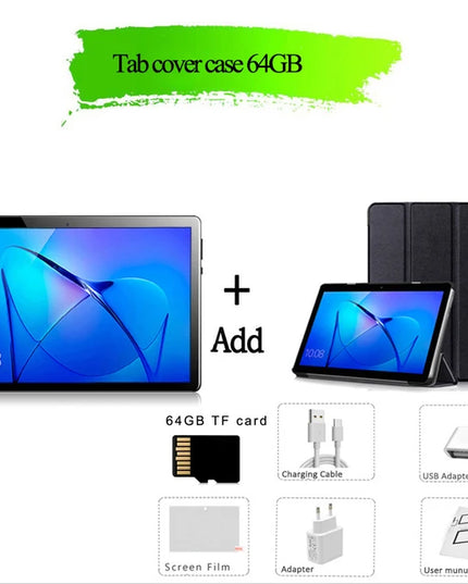 TABLET 10.1 Inch Tablet Android 13 Tablet 6GB RAM 128GB ROM 4G