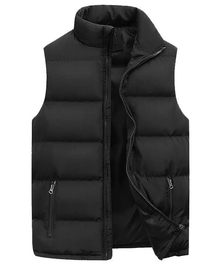 Mens Vest Jacket Warm Sleeveless Jackets Winter