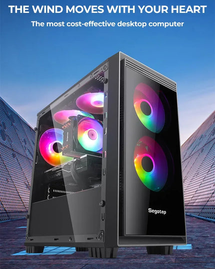Gaming PC Desktop,Radeon RX 580 8G GDDR5