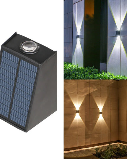 2LEDs Solar Outdoor Lights