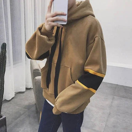Sweatshirts for Men Loose Warm Winter Man Hoodies