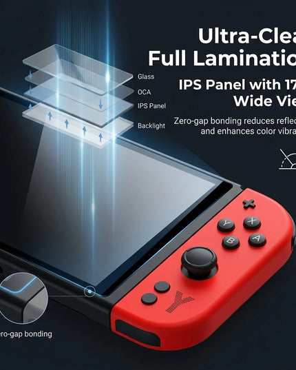 G90 retro arcade handheld console offers long battery life and a lightweight
