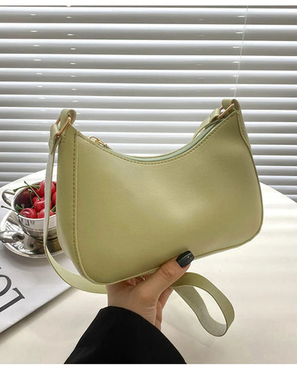 WOMEN'S Bag Underarm Bag  Handbags Retro Solid Color