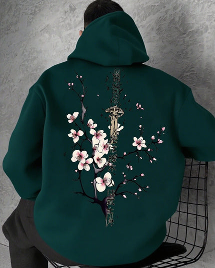 Men's Hooded Sweatshirt for Street Casual Wear