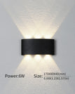 6W Black / Warm White