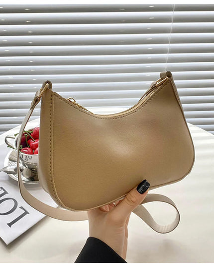 WOMEN'S Bag Underarm Bag  Handbags Retro Solid Color