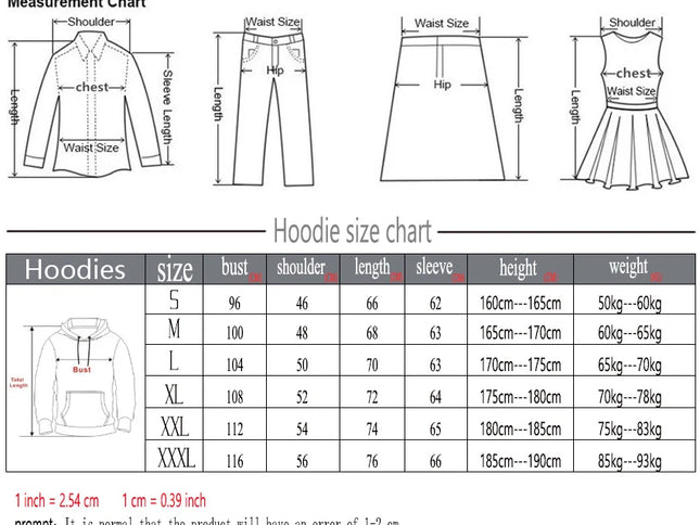 Men's Hoodies Women Hooded Sweatshirt