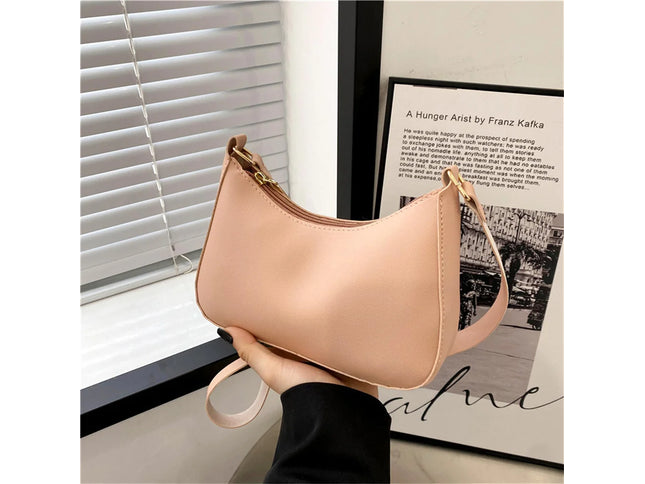 WOMEN'S Bag Underarm Bag  Handbags Retro Solid Color