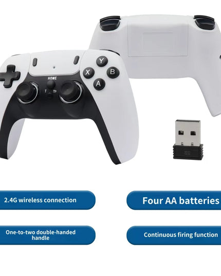 Wireless Gaming Controller For PS1 PS2 PS3 PC Android