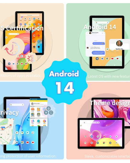PRITOM TAB11 Android 15 Tablet 10 Inch
