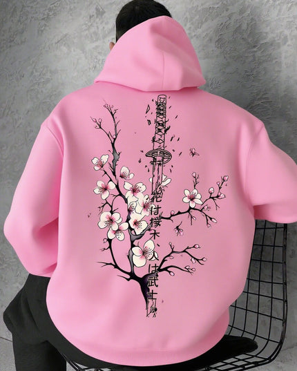 Men's Hooded Sweatshirt for Street Casual Wear
