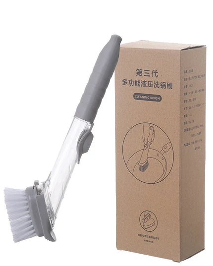 Kitchen Cleaning Brush 2 In 1 Long Handle Cleaing Brush