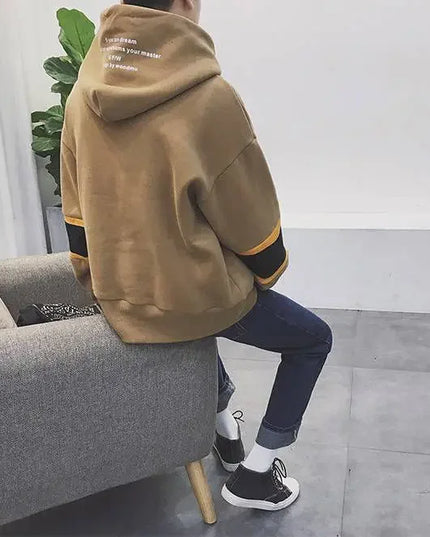 Sweatshirts for Men Loose Warm Winter Man Hoodies
