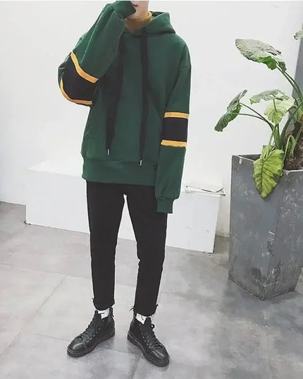 Sweatshirts for Men Loose Warm Winter Man Hoodies