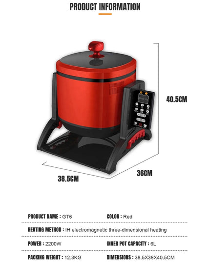 Kitchen equipment, automatic cooking machine