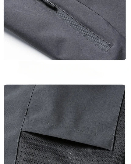 Men's Waterproof Rain Jacket Lightweight Outer Hooded