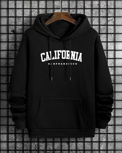 Men's hooded sweatshirt - Urban street fashion top
