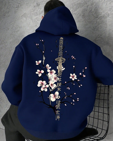 Men's Hooded Sweatshirt for Street Casual Wear