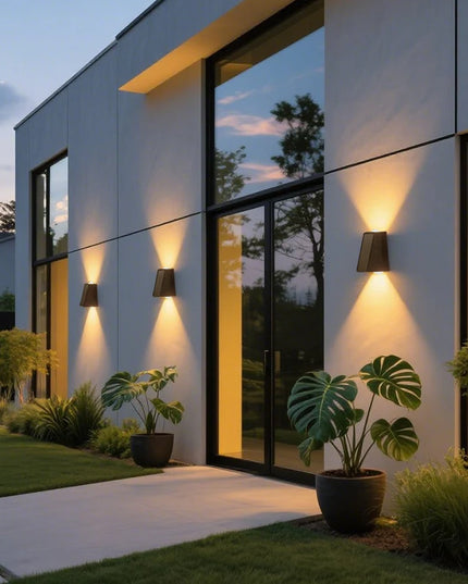 2LEDs Solar Outdoor Lights