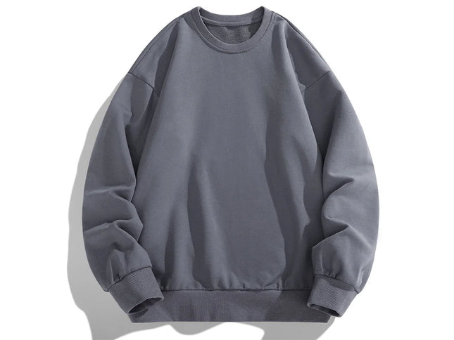 Men's Sweatshirt Spring Autumn Round Neck Long