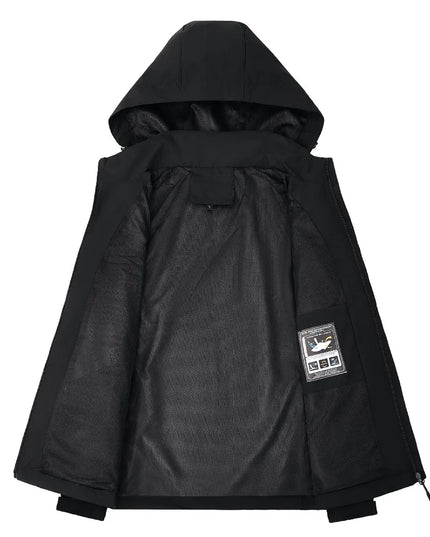 Men's Waterproof Rain Jacket Lightweight Outer Hooded