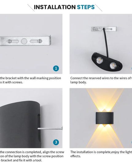 LED Wall Light Outdoor Indoor