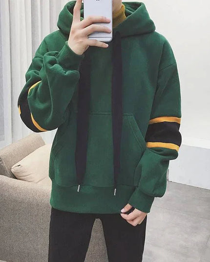 Sweatshirts for Men Loose Warm Winter Man Hoodies